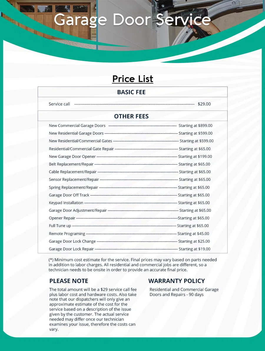 Central Garage Doors Bridgeview, IL 708-390-7152